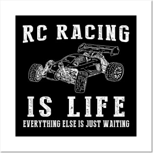 RC Car is Life: Where Waiting Takes the Wheel! Posters and Art